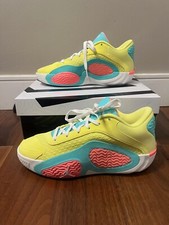 Men's Nike Jordan Tatum 2 LT Zitron Sail Aurora Green SIZE 9 US