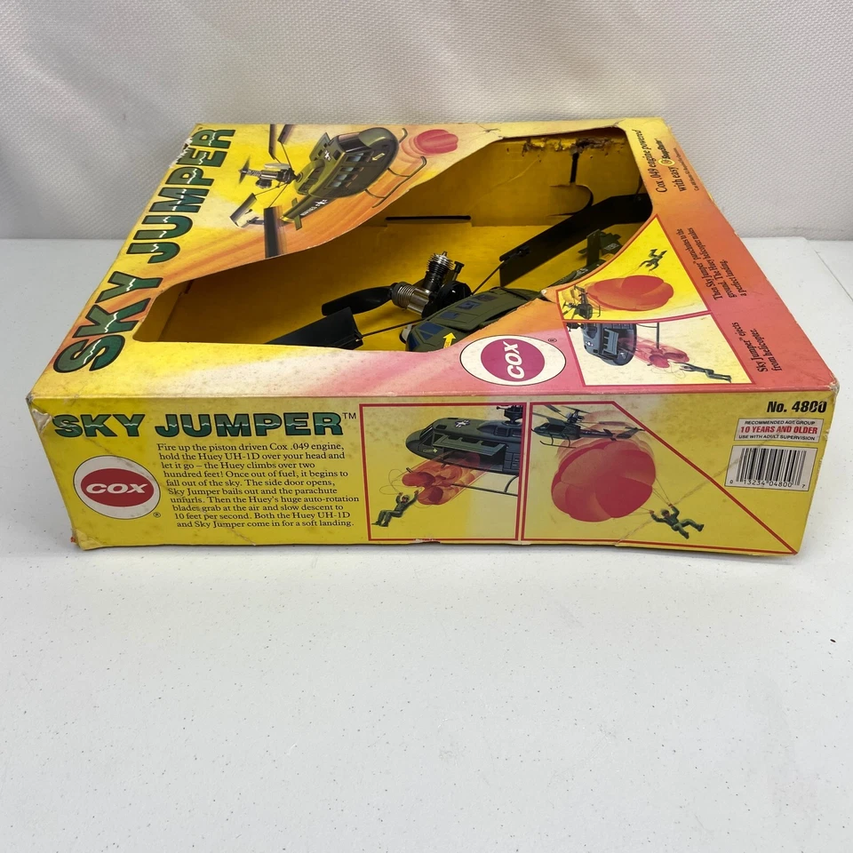 Cox Sky Jumper Vintage Marines Helicopter 4800 Cox 400 Model Engine Starting Kit - Image 3 of 4