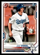 2021 Bowman 1st Edition Jake Vogel #BP-59 Los Angeles Dodgers