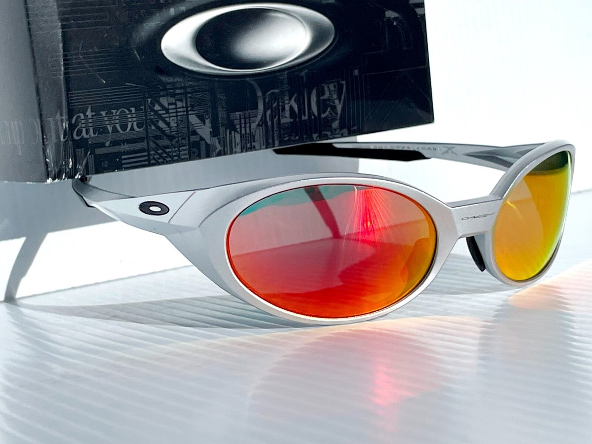 OAKLEY EYEJACKET 中古 New Oakley Eye Jacket X Redux SILVER Sunglasses Replacement