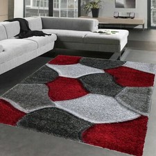 New Luxury Modern Shaggy Rugs Hallway Runner Living Room Bedroom Rugs Carpet Mat