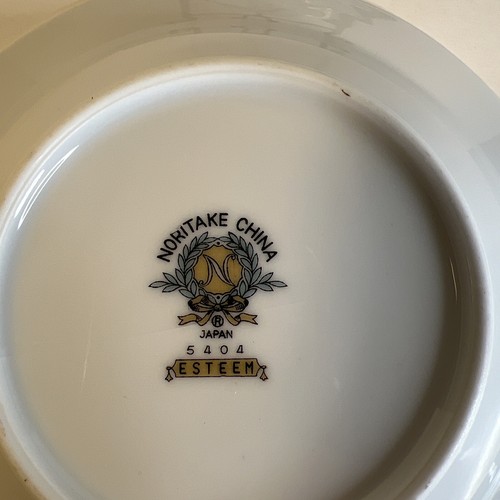 Noritake Esteem 5404 Japan Fruit Berry Bowls (Set of 2) Brown Scroll 5 5/8" DD2 - Picture 7 of 8