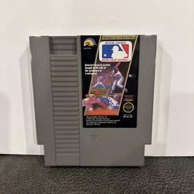 NES Major League Baseball game WORKS GREAT!(Nintendo Entertainment System, 1988)