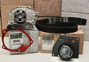 Détails Sur Kit De Distribution Pompe A Eau Renault Megane Iii 19 Dci Dorigine Oe