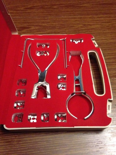 Pack Of 5 - Dental Instruments Endodontics Rubber Dam Punch - Foto 7