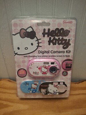 Hello Kitty By Sanrio Digital Camera Kit Changing Faceplate Kid