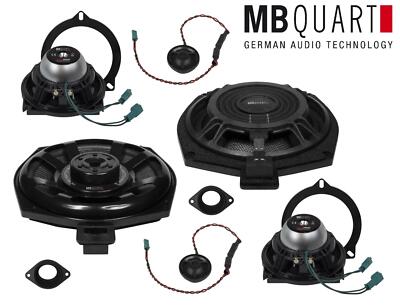 MB Quart QMB200C 3-Way Speaker System Compatible With BMW 5 Series F10 Sedan