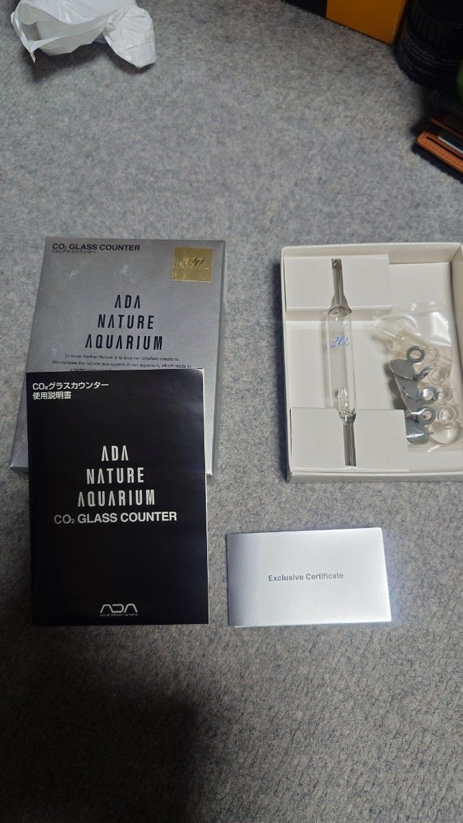 ADA CO2グラスカウンター ADA - CO2 Beetle Counter | Aquasabi - Aquascaping Shop