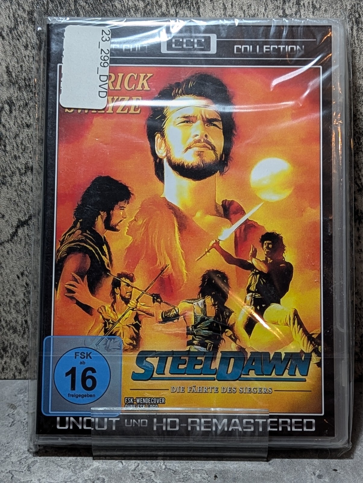 Steel Dawn - Patrick Swayze DVD NEW ENG + GERMAN