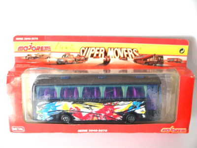 Majorette Serie 3040 Nr. 3070 Super Movers -Bus - Reisebus verschweisst OVP