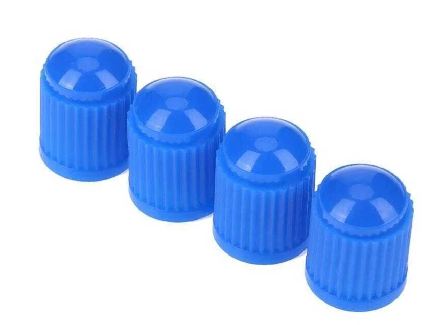 10000 BLUE Plastic Tire Caps Air Valve Stem Universal Car Truck N2 Nitrogen - Image 2 of 4