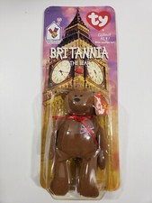 Britannia the Bear ERRORS McDonalds Retired Ty Teenie Original Beanie Baby RARE
