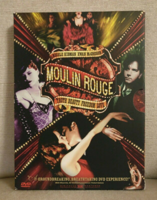 Moulin Rouge (DVD, 2005, 2-Disc Digibook Slipcase Set) 