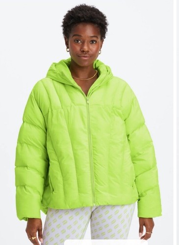 Fabletics Acolchado Capucha Puffer Nuevo Con Etiquetas X-pequeño FUNCIONA DE GRAN TAMAÑO