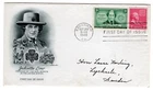 #974 Juliette Low Girl Scouts 1948 FDC - Artmaster to Sweden