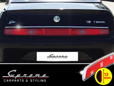 für Alfa Romeo 916 Spider GTV - 3M Chrom Zierleiste Heckleiste Kantenschutz