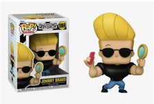 Johnny Bravo con Espejo y Peine Funko Pop! Figura Vinilo #1069