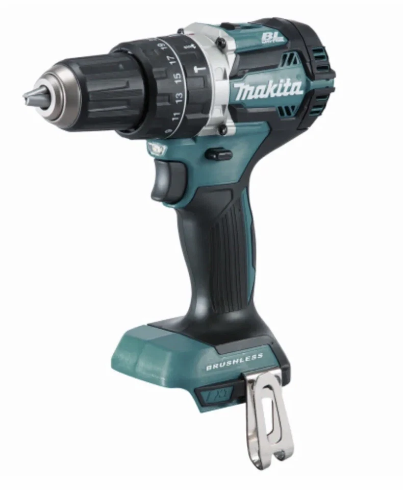 Makita 18V 5.0Ah Cordless Brushless 4 Piece Power Tools Combo Kit 2x Battery Bag - Image 2 of 4