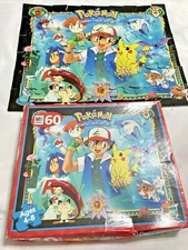 Vintage POKÉMON 60 Piece Puzzle Gotta Catch Em All By MB Complete