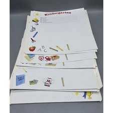 18 Creative Memories Different School Year Themed Scrap Book 12x12 Insert Pages