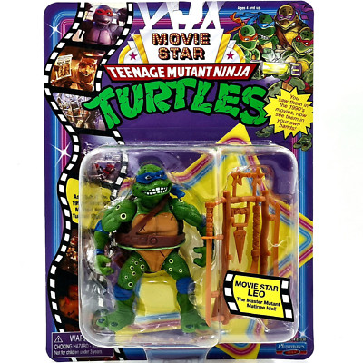 LEONARDO FIGUR MOVIE STAR TEENAGE MUTANT NINJA TURTLES PLAYMATES NICKELODEON LEO