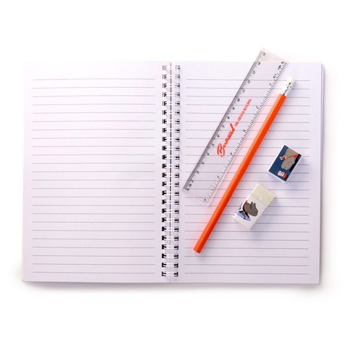 Barks Bertrand Bulldog Francés Cuaderno y Estuche Lápiz Juego de 6 Piezas Papelería NUEVO - Imagen 3 de 6