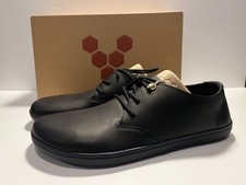 VivoBarefoot Primus RA IV Black Leather Cork Insoles Barefoot Minimalist Shoes
