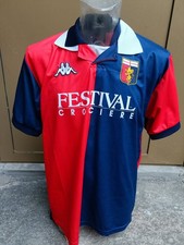 GENOA KAPPA '98 VINTAGE FOOTBALL SHIRT VOETBAL TRIKOT CAMISETA FUTBOL MAILLOT B