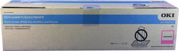 Toner OKI ES9460 44947310 Tonerpatrone Magenta Original B-image