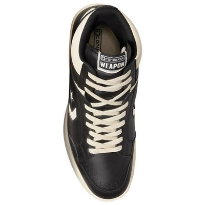 CONVERSE WEAPON MID Black White A04400C Mens Size 10 Womens Size 11.5 New Converse Weapon Mid – DTLR main image 4