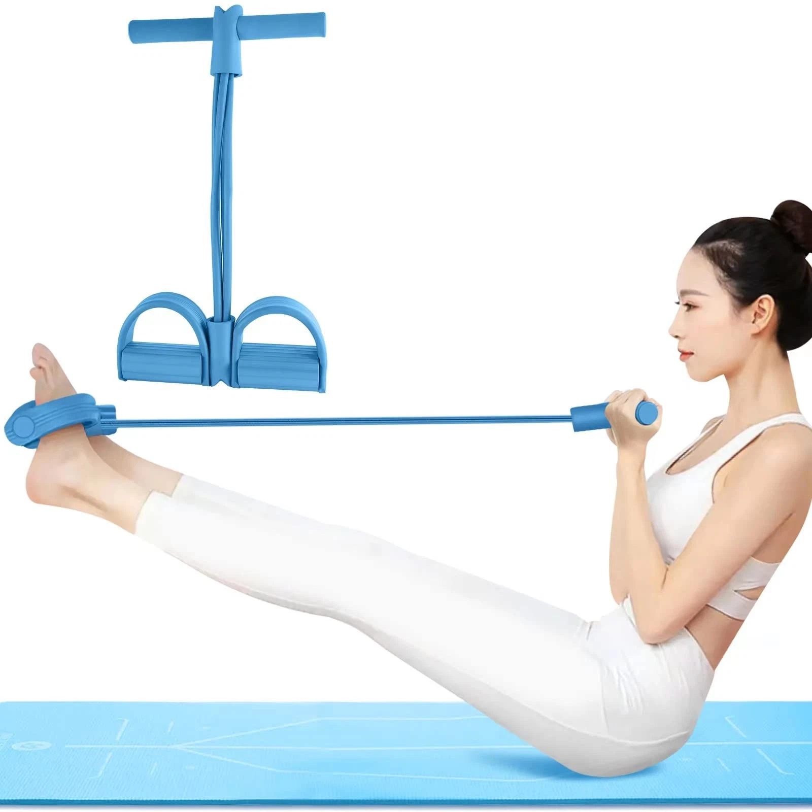 Multi-Function Tension Rope–4 Tube Resistance Bands with Handles–Sit Up Exerc...
Opens in a new wind