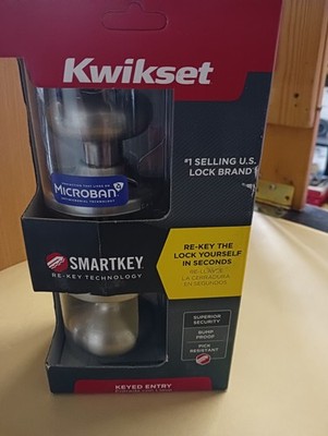 Kwikset Juno Venezianer Silber Eintritt Türknauf Mit Smartkey Sicherheit