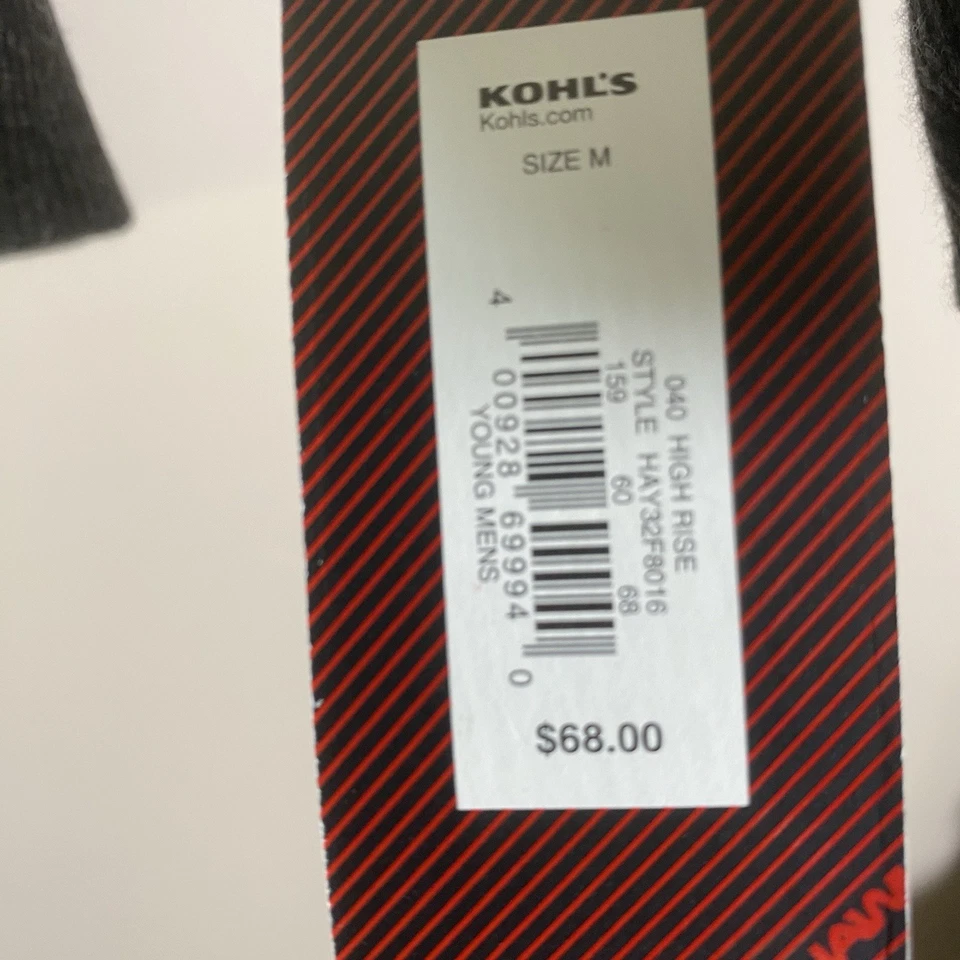 Tony Hawk Sudadera con Capucha Edredón Hinchado Chaqueta Hombres Gris Medio Negro Bloque de Color Manga Larga Foto 4 de 4