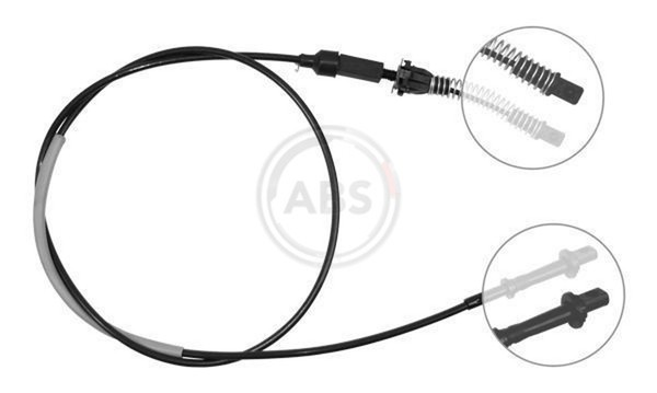A.B.S. Gaszug K32360 FüR Escort Alf Awf Ford Abft Gaf 4 3 Gaa Turnier Avf Turbo-image