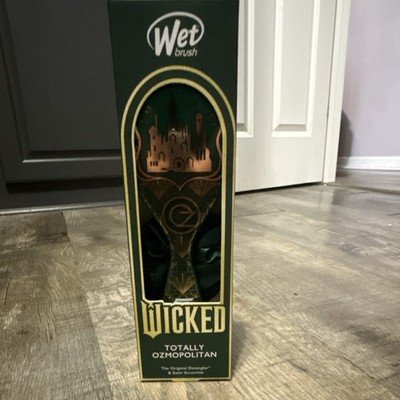 Wet Brush Wicked Totally Ozmopolitan Detangling Brush Green Gold Soft Pins