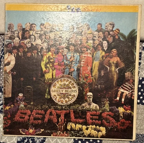 The Beatles Sgt. Pepper's Vinyl Apple SMAS-2653 W Insert