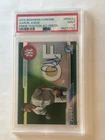 2016 BOWMAN CHROME PRIME GREEN REFRACTOR AARON JUDGE AUTO RC #/99 PSA 9