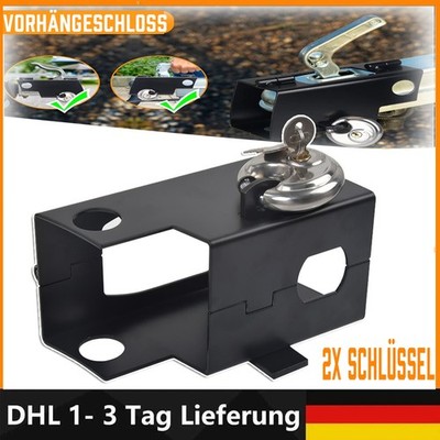 Anhängerschloss Diebstahlsicherung Diebstahlschutz,ANHÄNGER PKW Kastenschloss