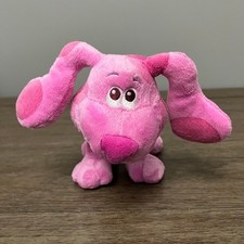 Blues Clues You Barking Magenta Talking Puppy Dog Plush Nickelodeon Tested