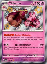 Tinkaton Shiny Rare SV Paldean Fates 167/091 NM on eBay