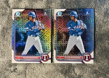 Yeison Morrobel 2022 Bowman Chrome 1st Mojo Refractor (2)