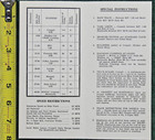 1964 Ashley Drew & Northern Railway Crossett Arkansas Railroad Timetable Rare — photo 2