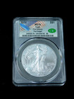 2024 $1 American Silver Eagle - First Delivery Paul Nugget MS70 - CACG
