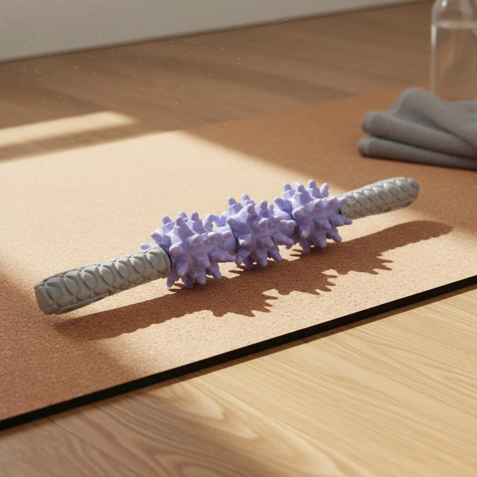 Spiky Muscle Massager Stick Ergonomic Handles Fitness Accessory Portable
Opens in a new window or ta