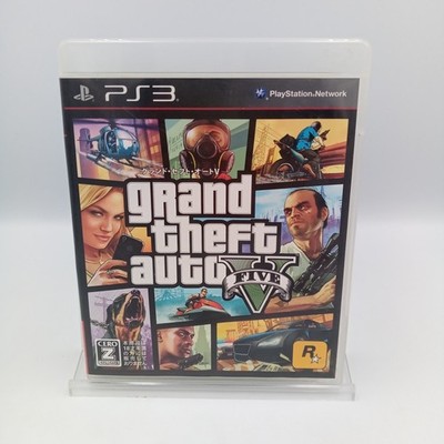 Grand Theft Auto V PS3 PlayStation 3 Japanese With Map CIB Complete