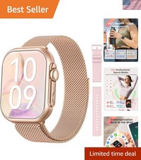Smart Watch for Women Men Fitness: Smart Watch for iPhone Android Bluetooth C...