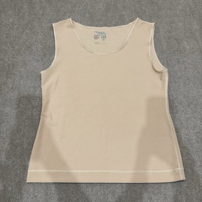 Marena Recovery Size 2XL Beige Nude Sleeveless Tank Top
