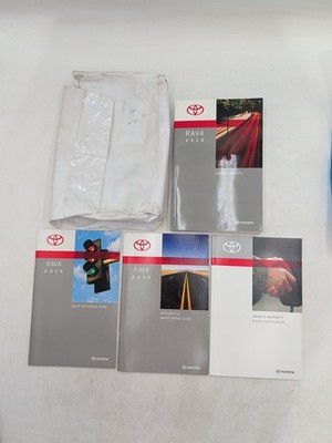 2015 Toyota Rav4 Owner s Manual With Quick Reference Guide Plus White Case