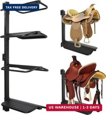 Split-Type Saddle Rack,4 Tier Heavy Duty Wall Mounted Saddle Rack,Saddle Stand D
