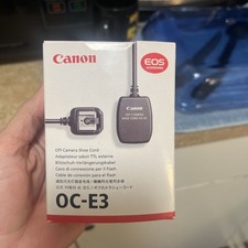  Open Box / Unused canon off camera shoe cord oc-e3 Brand new